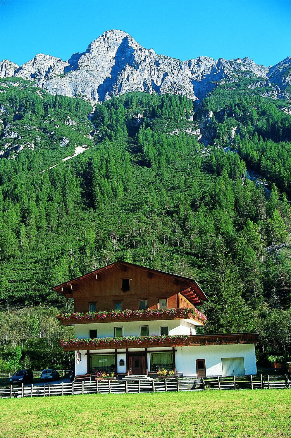 Pension Nina & Gasthof Alpenrose Gschnitz Екстериор снимка